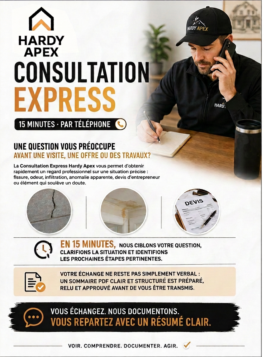Infographie Consultation Express — page de gauche