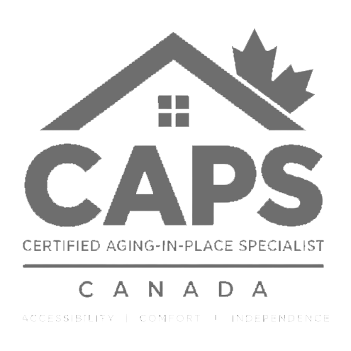CAPS — Certified Aging-in-Place Specialist (certification obtenue / certification obtained)