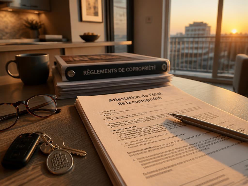 L'attestation sur l'état de la copropriété (condo)