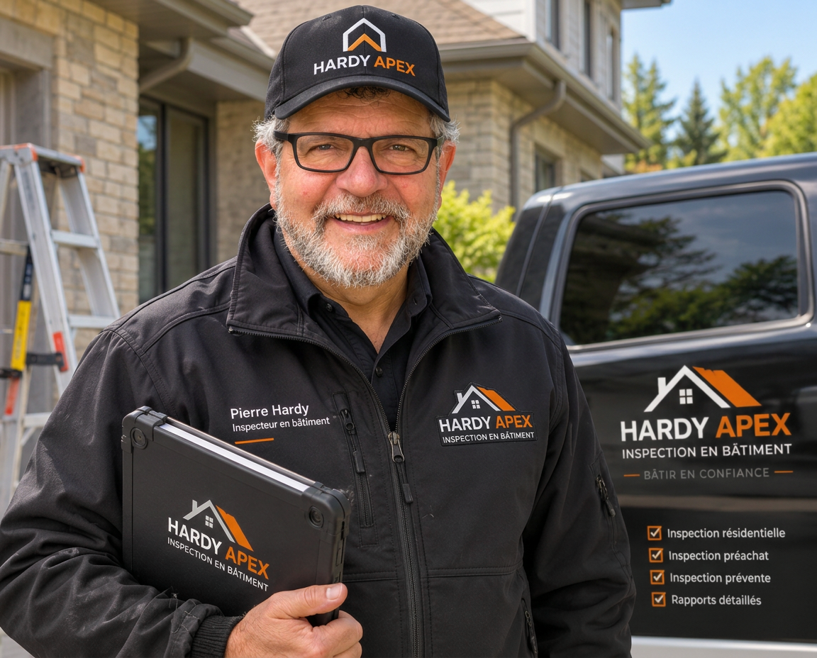 Pierre Hardy, inspecteur en bâtiment certifié BNQ 3009-500